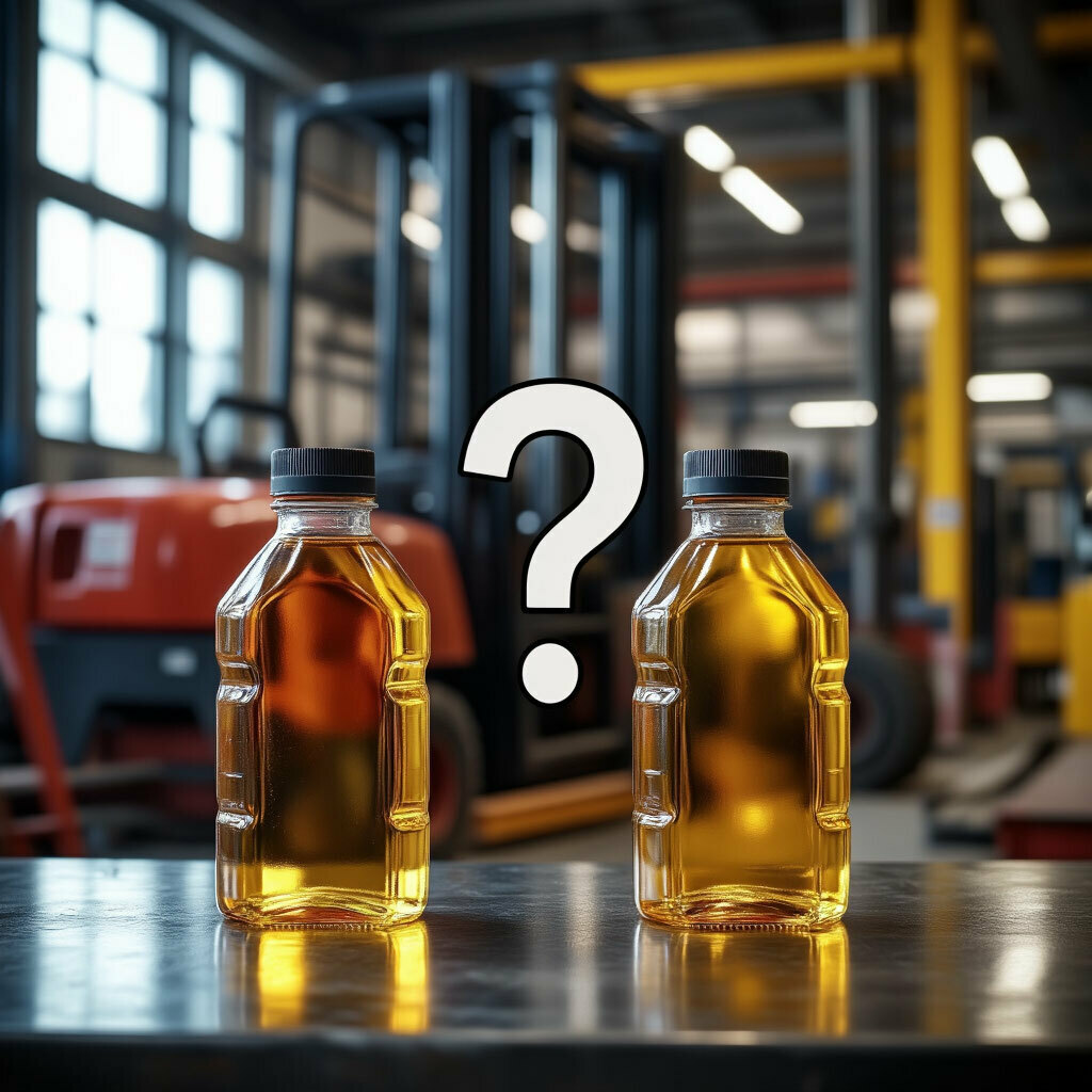 <span style="font-weight: bold;">Какое масло заливать в вилочный погрузчик?</span>